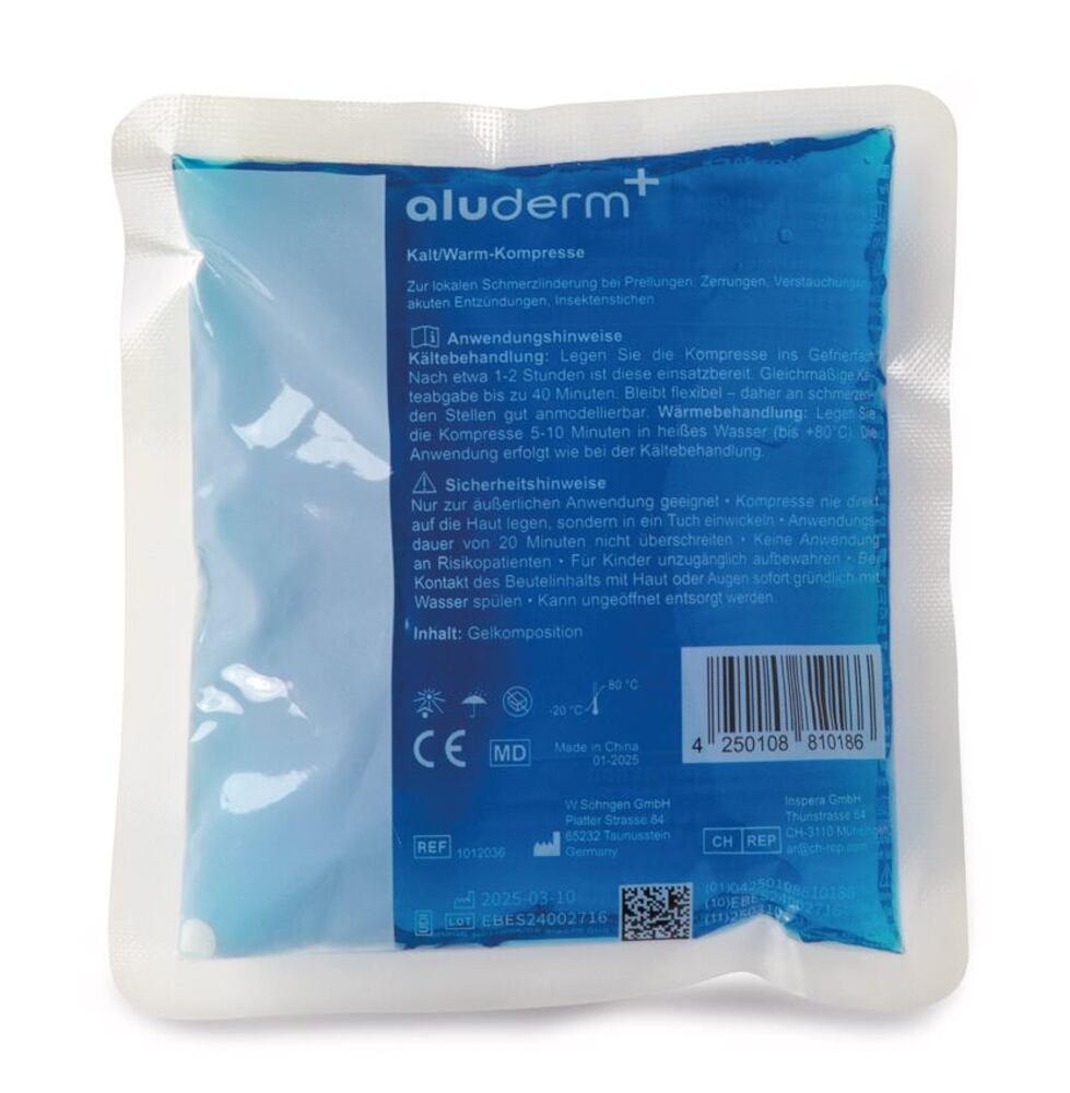 Cold-/warm-compresses, reusable compresses, 13 x 14 cm, 5 unit(s) - Luminix Health