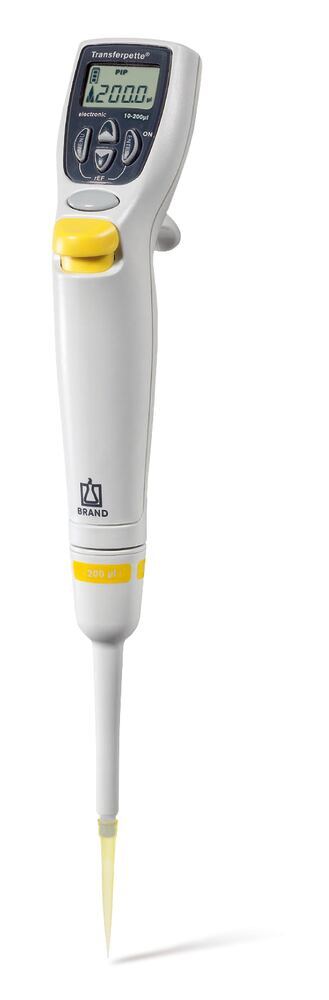 Single-channel microlitre pipette Transferpette® electronic without mains... - Luminix Health