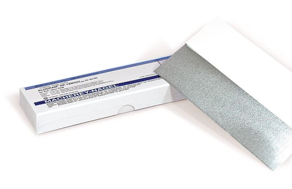 HPTLC-ready-to-use layers RP-18 W/UV254, 20x20 cm, glass plate, 0.25 mm - Luminix Health