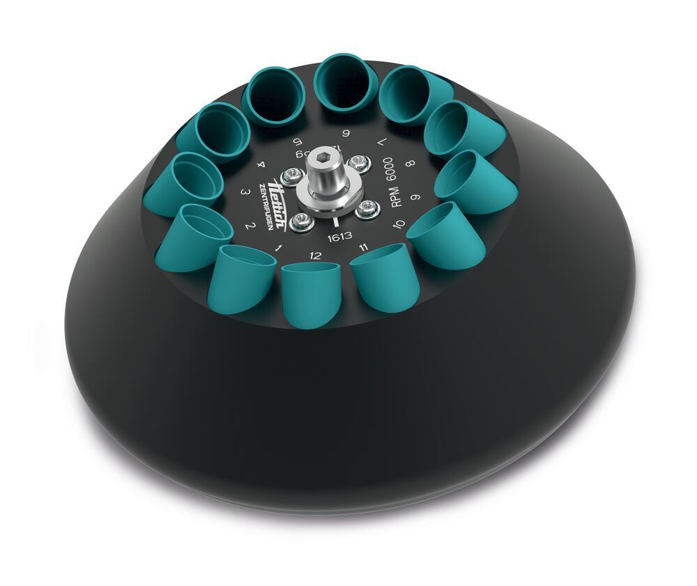 Image of 12-place angular rotor Type 1613