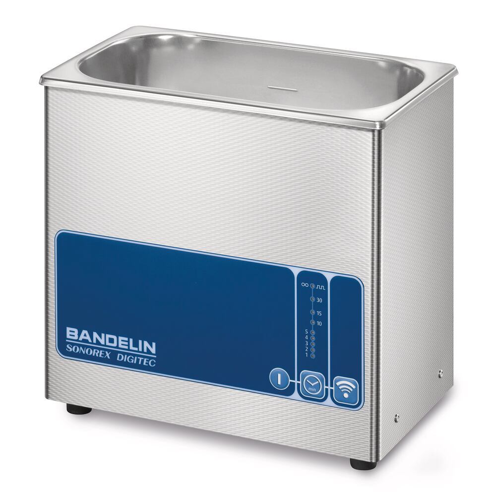 Ultrasonic compact bath SONOREX DIGITEC, DT 100, volume 3 l, 1 unit(s) - Luminix Health