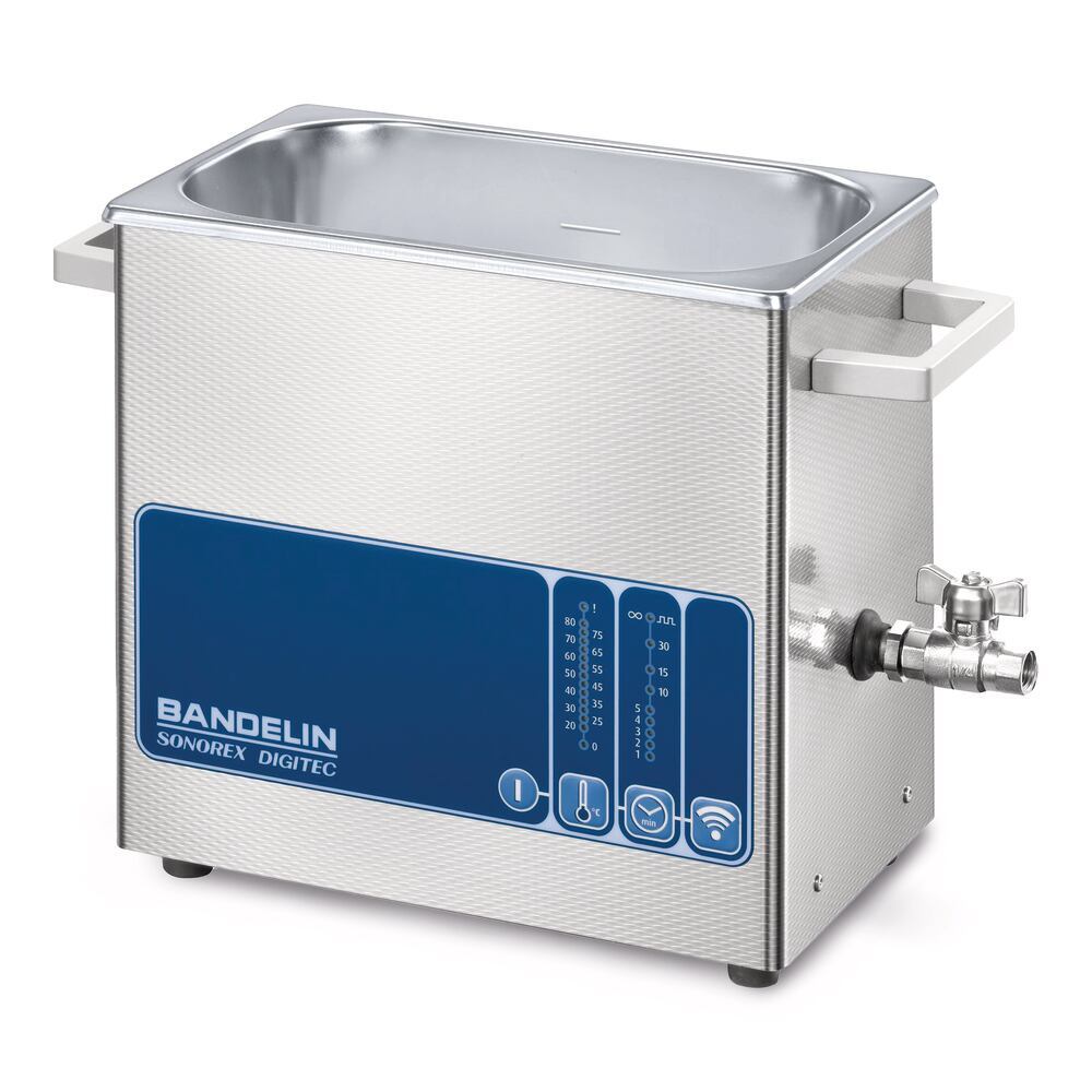Ultrasonic compact bath SONOREX DIGITEC, DT 102 H, volume 3 l, 1 unit(s) - Luminix Health