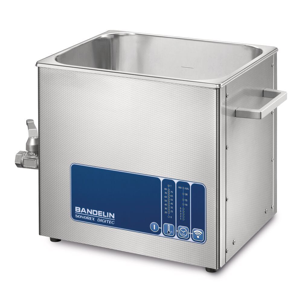 Ultrasonic compact bath SONOREX DIGITEC, DT 510 H, volume 9.7 l, 1 unit(s) - Luminix Health