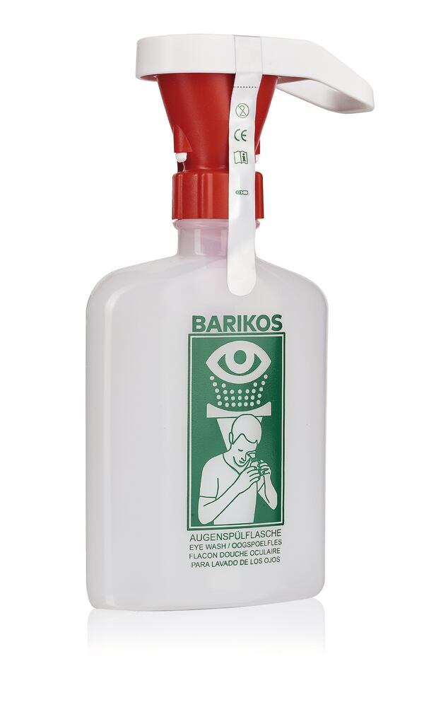 BARIKOS To-Go eye wash bottle, acc. to DIN 12930, approx. 175 ml, 1 unit(s) - Luminix Health