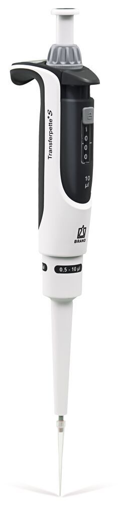 Microlitre pipette Transferpette® S, 1-channel, variable, D-10, 0.5-10 µl - Luminix Health