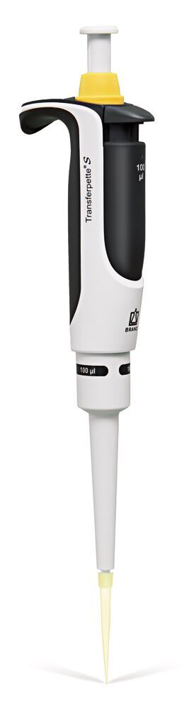 Microlitre pipette Transferpette® S, 1-channel, fixed, F-100, 100 µl, 1 unit(s) - Luminix Health