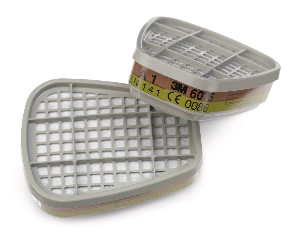 Gas filters, from 3M, acc. EN 14387, A1+formaldehyde, 8 unit(s) - Luminix Health