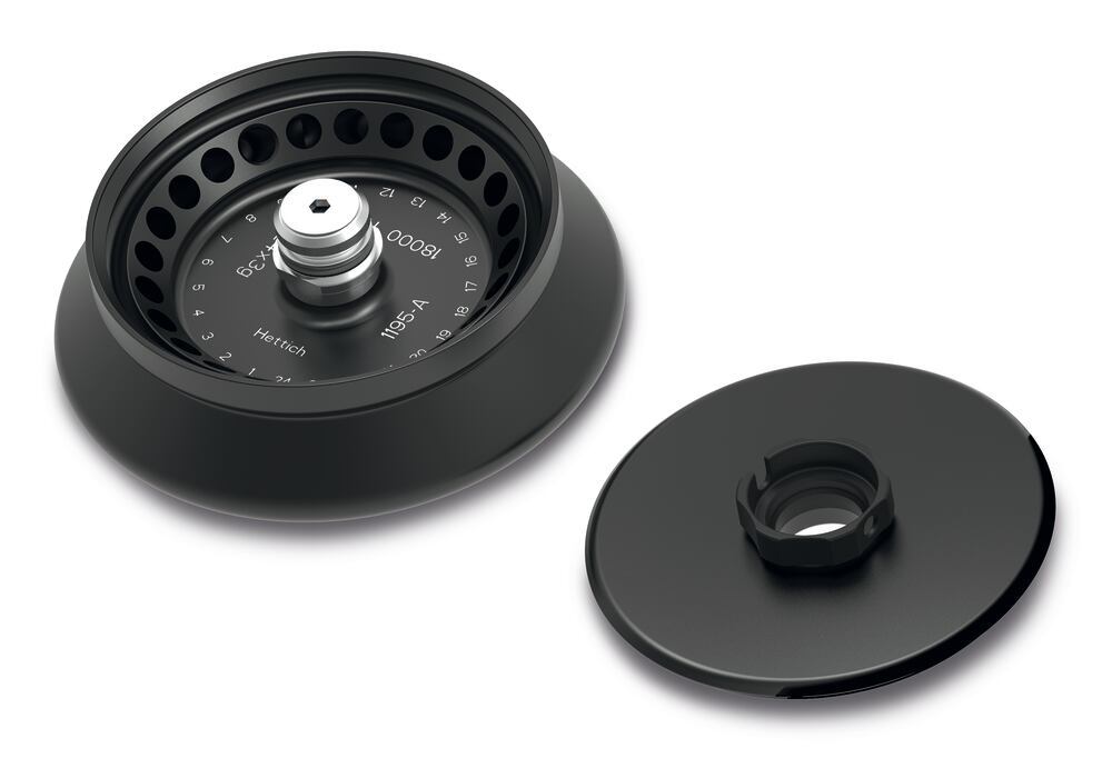 Image of 24-place microlitre rotor type 1195-A