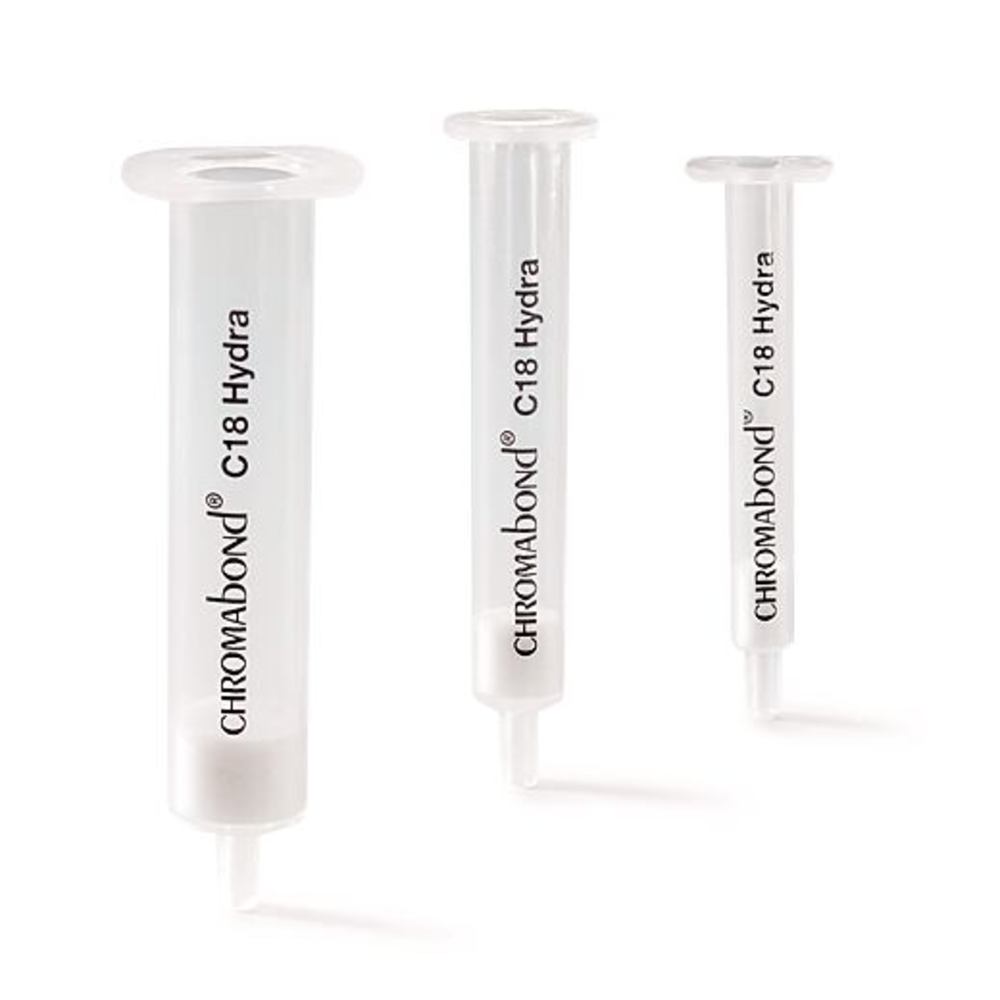 SPE-PP columns CHROMABOND® C18 Hydra, 3 ml vol., absorbent weight 200 mg - Luminix Health