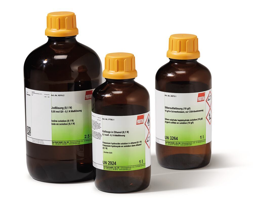 Perchloric acid, 1 mol/l - 1 N volumumetric sol., in H2O, 1 l, glass - Luminix Health