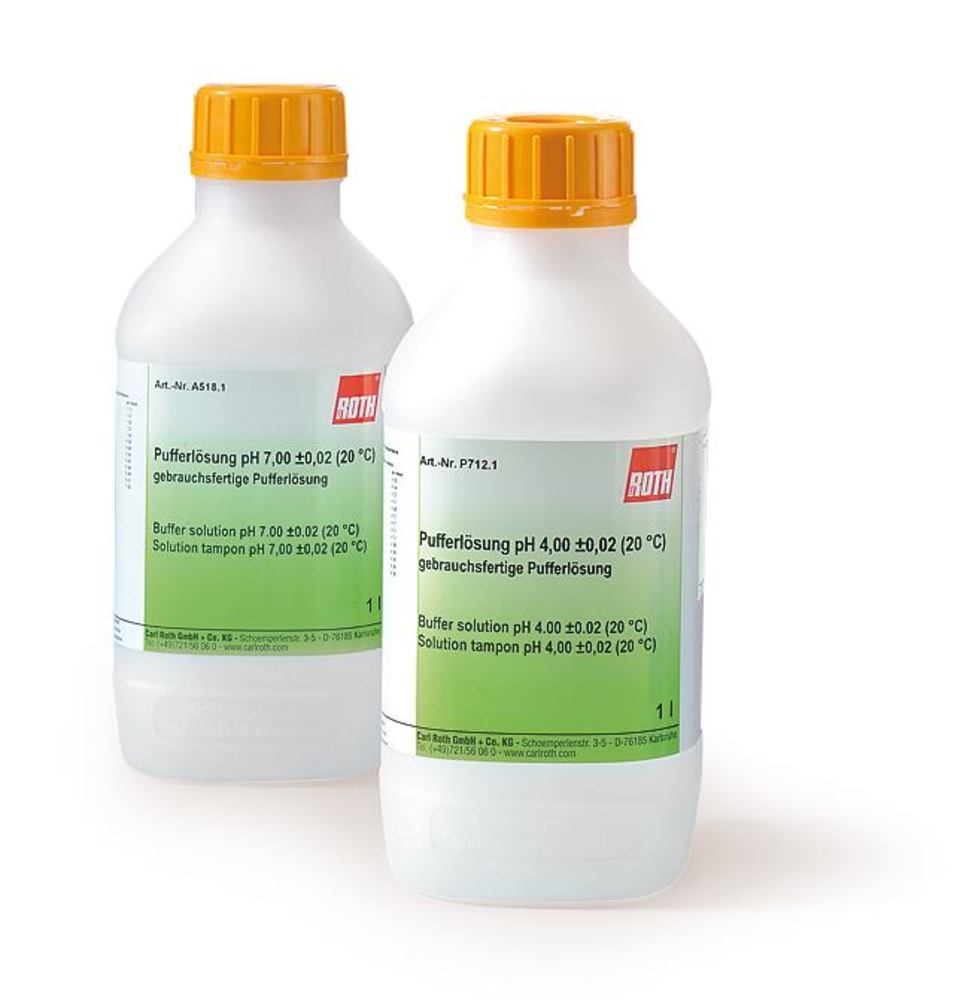 Buffer solution pH 10.00 0.01 (20 °C), 500 ml, buffer solution, ready to use - Luminix Health