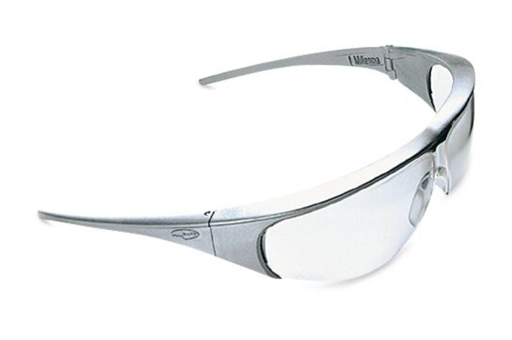 millennia® UV-safety glasses, acc. EN 166/170/172, frame silver, 1 unit(s) - Luminix Health