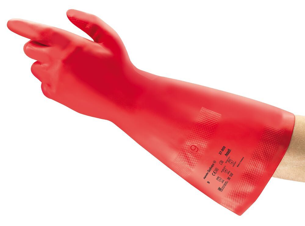 Image of Nitrile gloves Sol-Vex® 37-900, size 10, 2 pair - Luminix Health