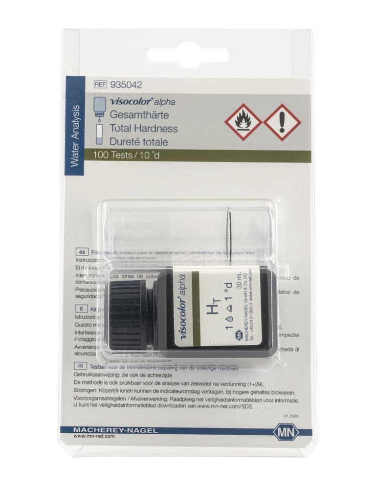 VISOCOLOR® alpha test kit, total hardness, 1 unit(s) - Luminix Health
