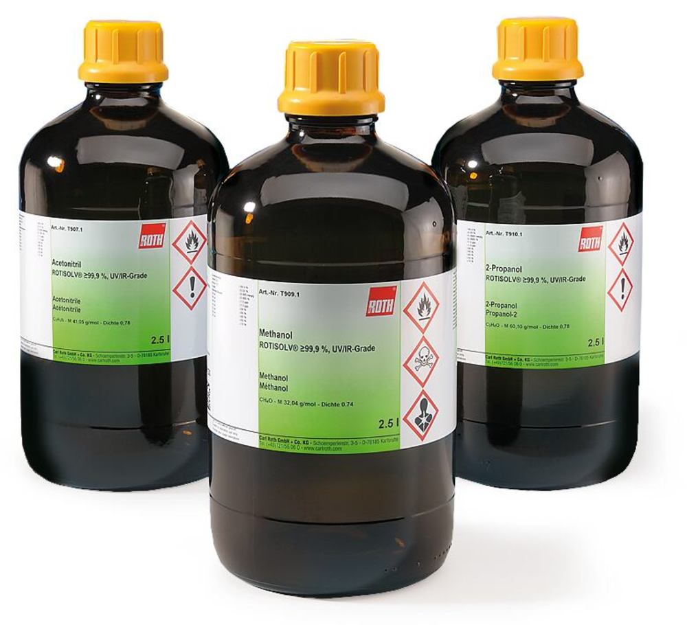 N,N-Dimethylformamide, ROTISOLV®, min. 99,9 %, UV/IR-Grade, 2.5 l, glass - Luminix Health
