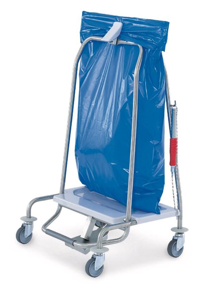 Waste collectors clappy, stainless steel, 7.5 kg, 70 l, 1 unit(s) - Luminix Health