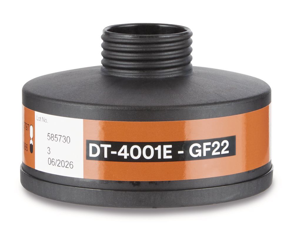 DT-4001E respiratory filter, brown, filtertype A2, 1 unit(s) - Luminix Health