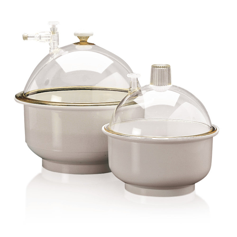Rotilabo®-desiccator, model 3, base PP, lid PC, Ø inner 250 mm, 1 unit(s) - Luminix Health