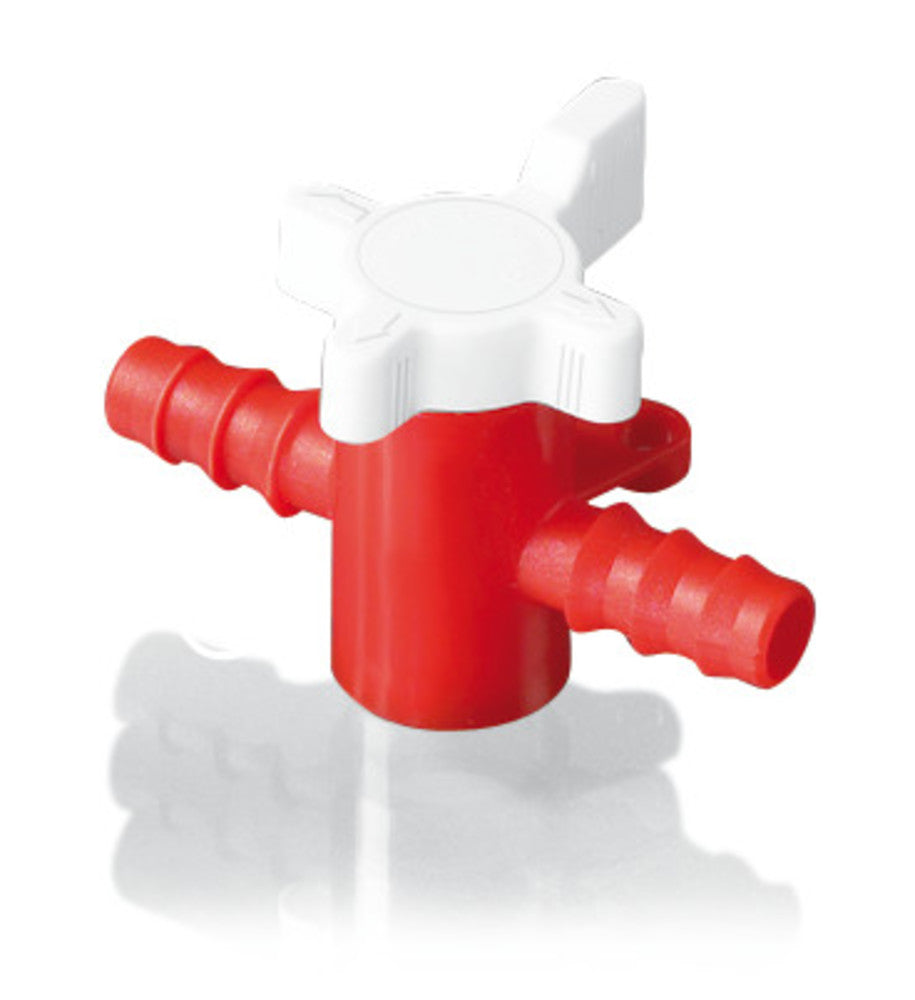 Rotilabo®-2-way valve, PP/PE, for hoses with inner Ø 7-9 mm, 1 unit(s) - Luminix Health