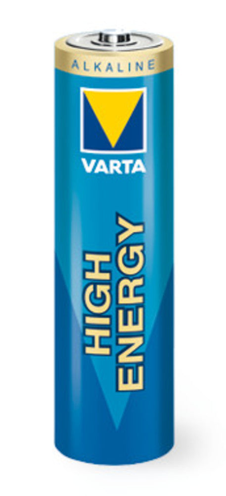 High Energy dry cell batteries, AA, 1.5 V, 4 unit(s) - Luminix Health