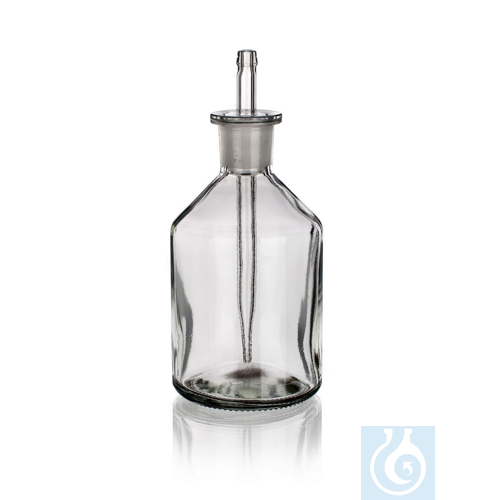 Image of Dropping Bottle, ground in pipette stoper, clear, 50ml, 30/PK - Luminix Health
