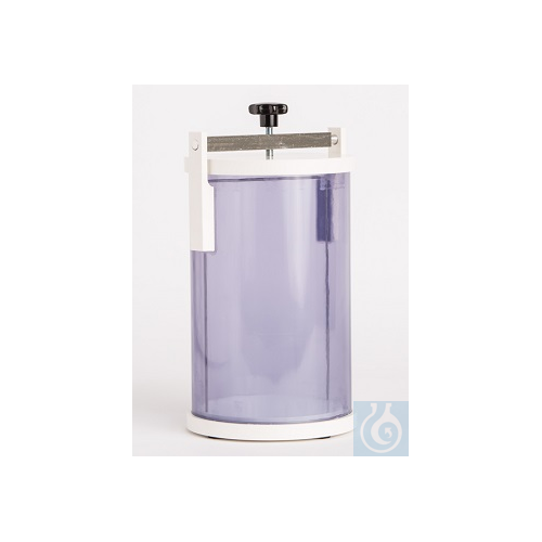 Anaerobic Container small, capacity 3,2l container made of clear PVC, Outer dim. - Luminix Health