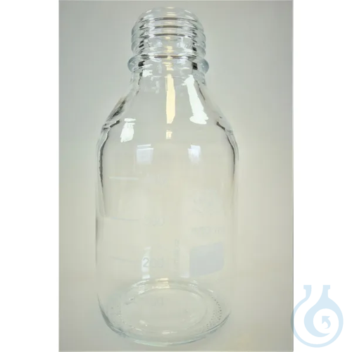 Image of Reagent Bottle GL45, without Cap and Pouring Ring, clear, 500ml, 10/PK - Luminix Health
