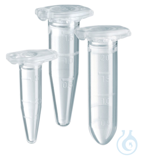 Image of SAMPLE 1.5ml Safe-Lock Asst. colors,PK/5 - Luminix Health