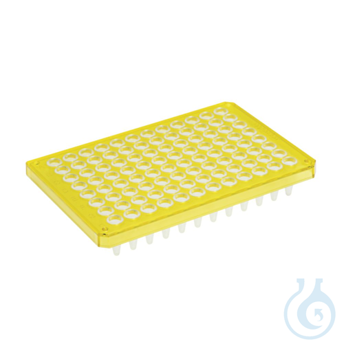 Image of twin.tec PCR plate 96, yellow, 25 pcs. - Luminix Health