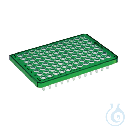 twin.tec PCR plate 96, green, 25 pcs. - Luminix Health