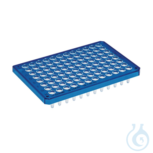 Image of twin.tec PCR plate 96, blue, 25 pcs. - Luminix Health