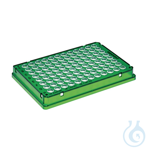 25 PCR plate 96,grün skirted - Luminix Health