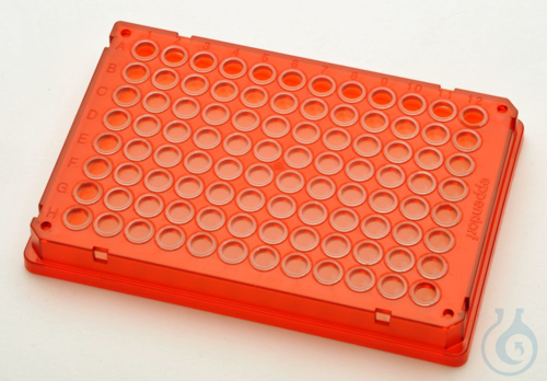 300 PCRPlate 96,skirted red - Luminix Health