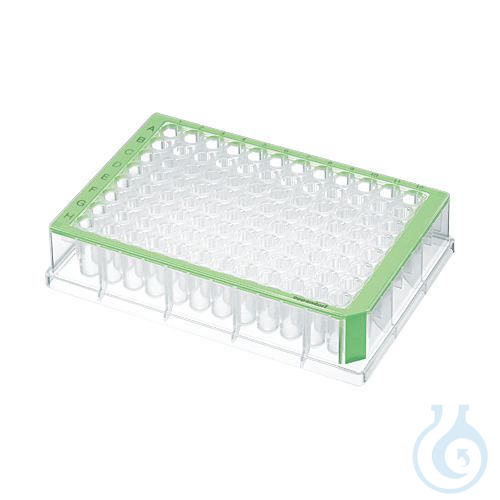 Image of 40 DWPs 96x500µl green ster.