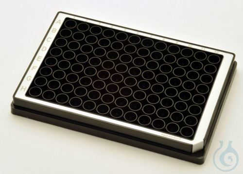 Image of Microplate96/U-PP black/white PCR 240pl. - Luminix Health