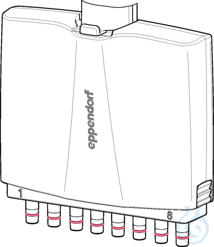 Image of Lower part for 0,5-10µl medium gray 8ch - Luminix Health