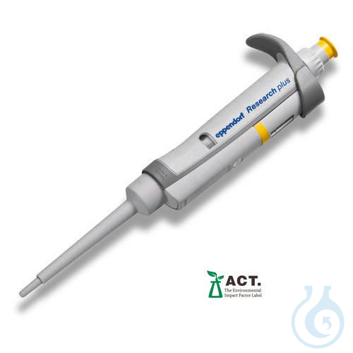Image of Research plus basic 20-200µL yellow - Luminix Health