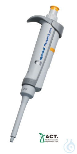 Image of Research plus basic 30-300µL orange - Luminix Health