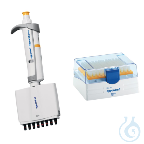 Image of Research plus 8ch. 30-300µL orange - Luminix Health