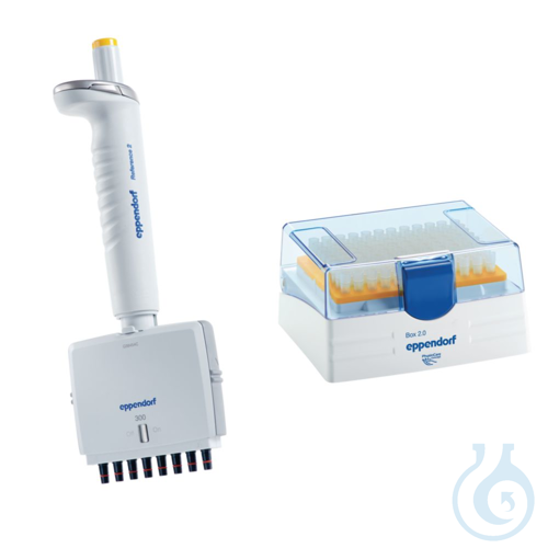 Image of Eppendorf Reference 2 8ch. 30-300µL orange - Luminix Health