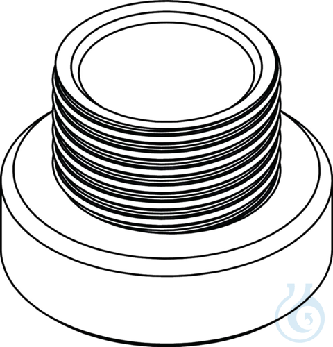 Image of Thread adapter 5L-jerrycan 45mm=> 17/8'' - Luminix Health