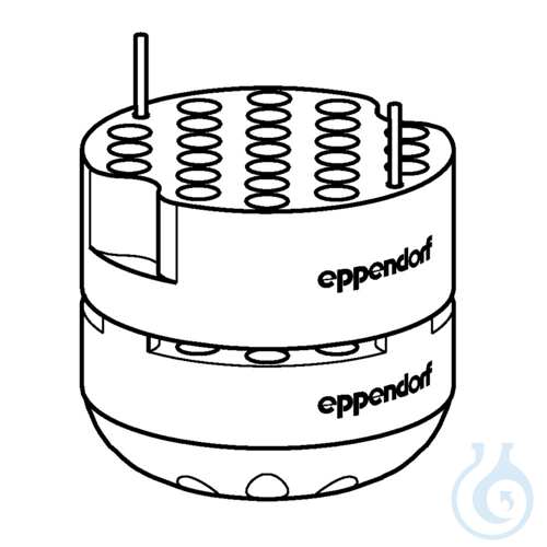 Adapter for 50 x 1.5 mL/2 mL tubes (2x) - Luminix Health