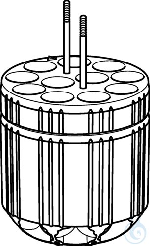 Adapter 16x75-100mm tubes S-4x400, 2 pcs - Luminix Health