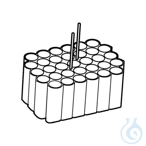 Adapter 16x75-100mm round bottom/PL/TB - Luminix Health