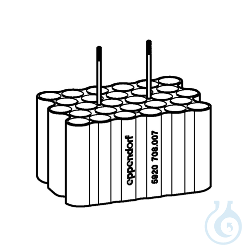 Adapter 17.5x100mm round bottom/PL/TB - Luminix Health