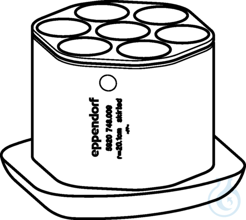 Image of Adapter 50mL skirted f.S-4xUniversal-L - Luminix Health