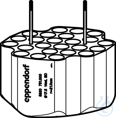 Image of Adapter 14mL tube S-4xUniversal-L - Luminix Health