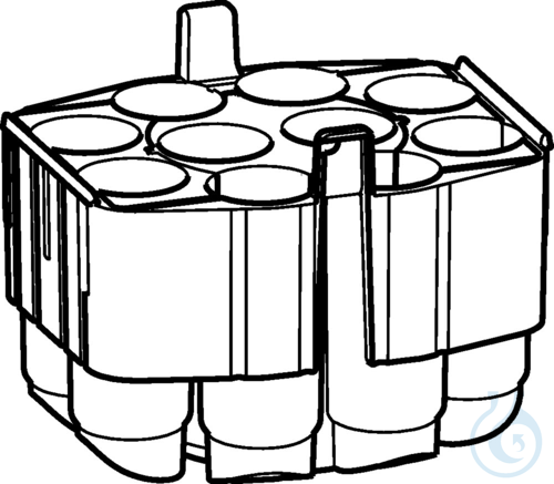 Image of Adapter 50/250mL/Plate S-4xUniv-L, 2 pcs - Luminix Health