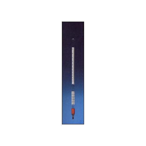 Hydrometer 0,700 - 1,000 with WG-thermometer 0+35C