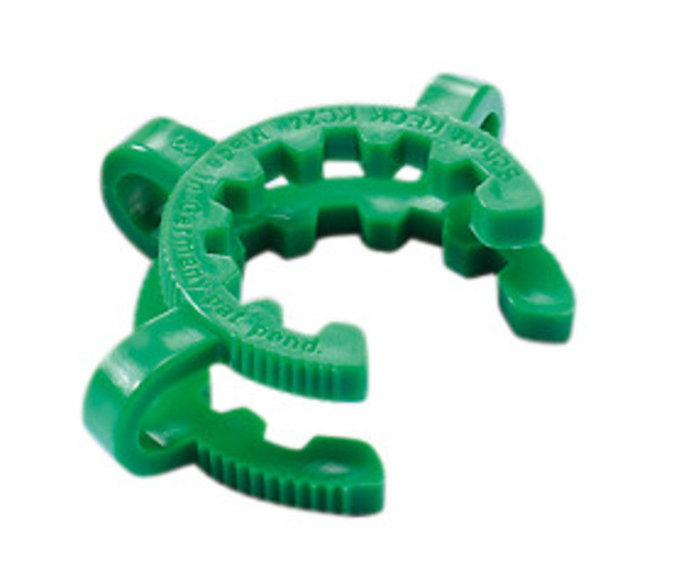 Conical joint clips, POM, green, for standard ground joint 10, 10 unit(s) - Luminix Health